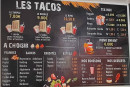 Menu Espace Food - Les tacos, boissons, ...