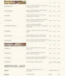 Menu Sud Pizza - les pizzas spéciales  et les pizzas sucrées salées
