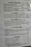 Menu Chez Les Paysans - Les planches charcutières, salades, ...