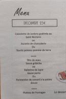 Menu L'Essentiel - Le menu découverte