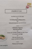 Menu L'Essentiel - Le menu degustation