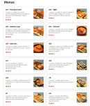 Menu Nagoya - Les menus
