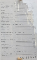 Menu Piat Café Cantine - Les boissons