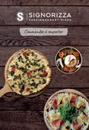 Menu Signorizza - Carte vente à emporter