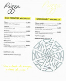 Carte et menu de Brasserie de la Maine à Bouchemaine — Les pizzas