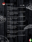 Carte et menu de Pizza Fresca & Burgers à Les Ponts de Ce — Les pizzas bases sauce tomates page 2