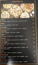 Menu 0'63 - Les pizzas