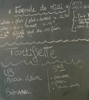 Menu Le Café Bondu - Les formules midi
