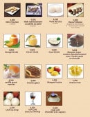Menu Sushi Hanaki - Les desserts