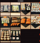 Menu Youko sushi - Les plateaux