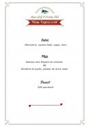 Menu Anjou Golf & Country Club - Autre menu express 