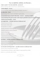 Menu Auberge de l'ombrée - Les apéritifs, cocktails et vins d' honneur