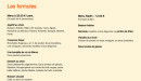 Menu La Metidja - Les formules