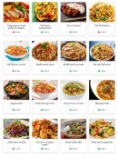 Menu Thaï-Thaï - Les plats