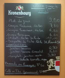 Menu Bar De La Poste - L'ardoise