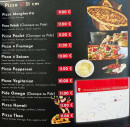 Menu Oméga Grill - Les pizzas