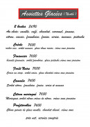 Menu Le Normandy - Assiettes glacées 