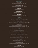 Menu La ferme des Mares - Les vins page 4