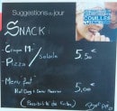 Carte et menu de Bar de L'Anguille à Liesville sur Douve — Les snacks