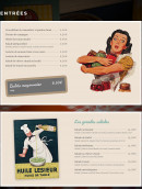 Menu A10 Canteen - Les entrées