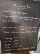 Menu Bleu Banane - Exemple de menu