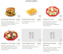 Menu Au four à Bois - Les plats