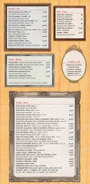 Menu Le Débarcadère - Les poissons, pâtes, formules, moules, viandes