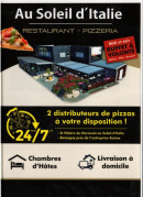 Carte et menu Au Soleil d'Italie Saint-Hilaire-du-Harcouët