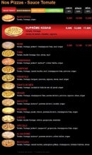 Carte et menu de Family Pizza à Chalons en Champagne — Les Pizzas Tomate