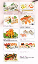 Menu Hoki Sushi - Les menus mixtes suite