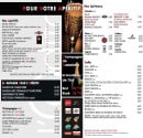 Menu L'Edito - Les apéritifs