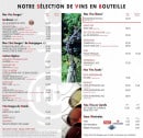 Menu L'Edito - Les vins suite