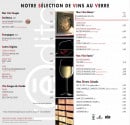 Menu L'Edito - Les vins