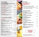 Menu L'Edito - Les welshes, galettes, poissons et woks
