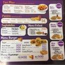 Menu Occo chicken - Les tex mex, paninis,....