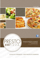 Menu Presto pizza - Carte et menu Presto pizza Chalons en Champagne