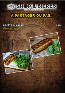 Carte et menu de Shop & Bières Sacobri à Chalons en Champagne — à partager ou pas