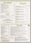 Carte et menu de The Dog's Bar à Chalons en Champagne — Les viandes, tartares, ...