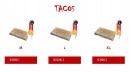 Menu Top food - Les tacos