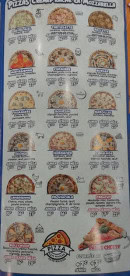 Menu Yass'pizza - Les pizzas crèmes