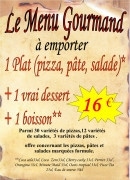 Menu Aux Coteaux - Le menu gourmand à 16€