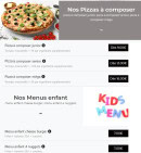 Menu Le syphax - Pizzas personnalisée et menus enfants