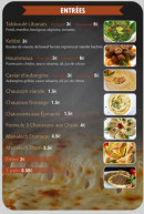Menu ô délices du Liban - Les entrées