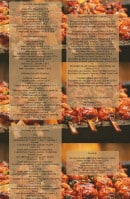 Menu Shin'zen - Sushi, brochettes, makis,....