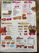 Carte et menu de Jinene food à Montmirail — Salades, paninis...