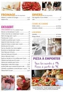 Carte et menu de La Cuisine Des Voisines à Vitry le Francois — Les desserts et booissons