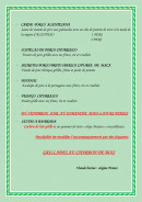 Carte et menu de Delicias De Portugal à Champigny — Les viandes (suite)