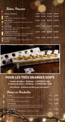 Menu Plaza - Bières 