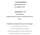 Menu L'Auberge des Moissons - menu enfant et menu végétarien