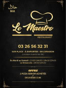 Carte et menu de Le Maestro à Magenta — Menu 1